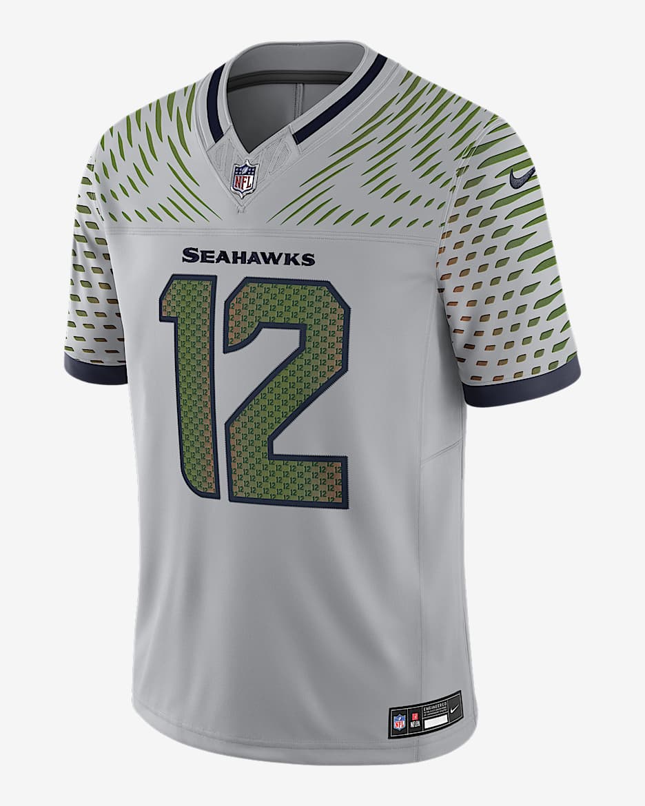 ウェア Jersey 12s Seattle Seahawks Rivalries Collection Men's Nike Dri-FIT